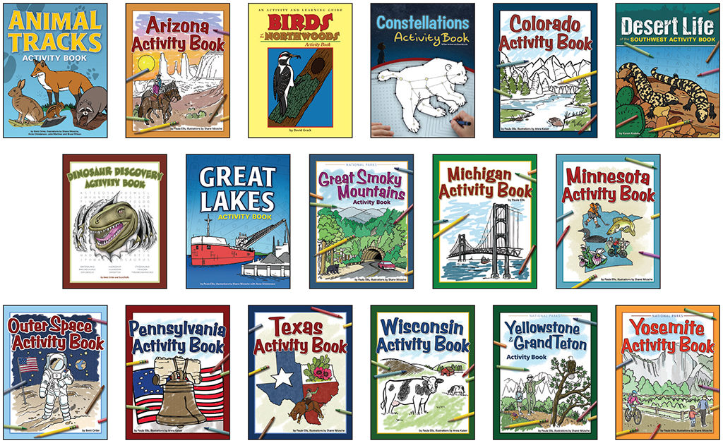 Color and Learn Activity Books