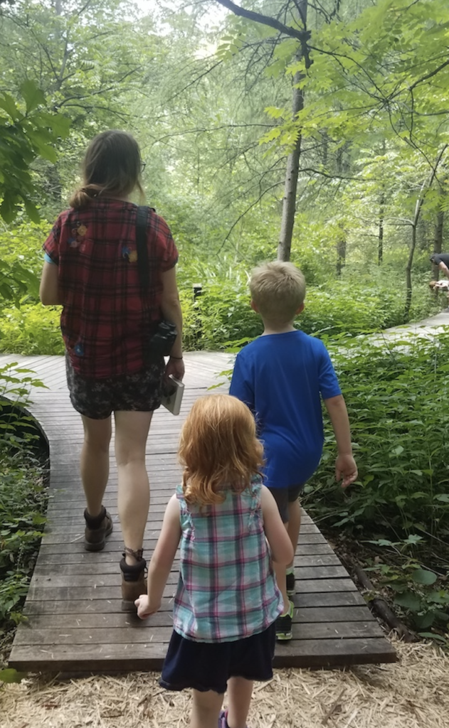 Hiking with kids