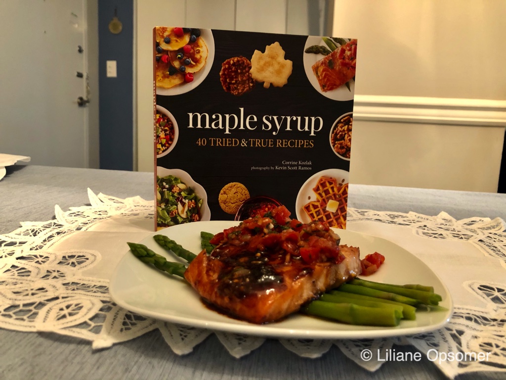Maple-Soy Glazed Salmon 