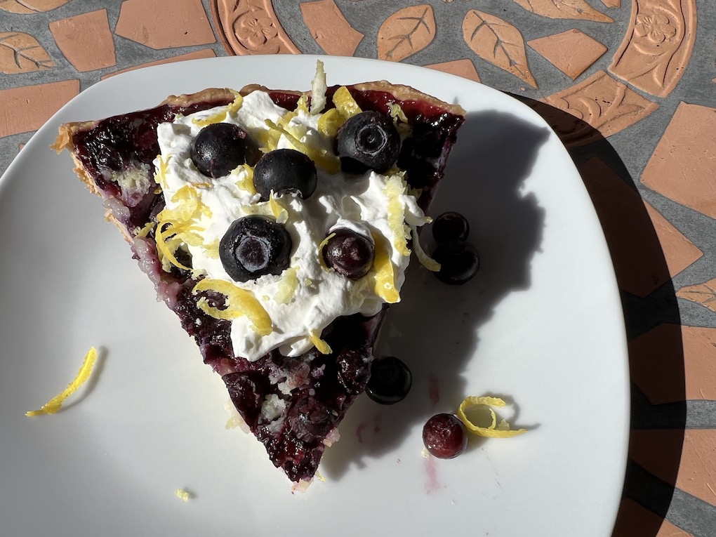 Blueberry-Buttermilk Pie Recipe