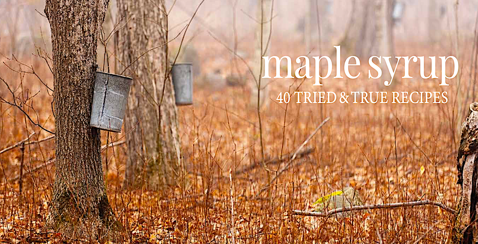 Maple Syrup cookbook banner